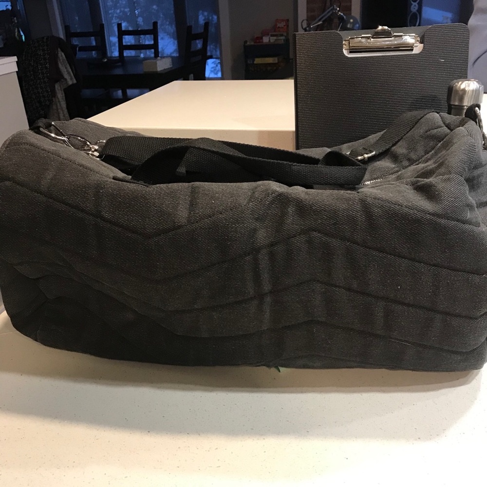 Grey Duffle Bag